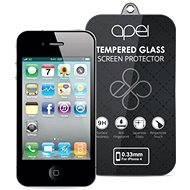 APEI Schlank Round Glass Protector für iPhone 4 - Schutzglas