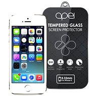 Apei Slim Round Glass Protector pro iPhone 5/SE - Ochranné sklo