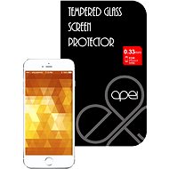 APEI Slim Round Glass Protector for iPhone 6 White Full - Glass Screen Protector