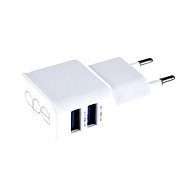 Apei Fast 2x USB - 1x 2.1A / 1x 1A + micro USB kábel - Napájací adaptér