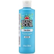 Apple Barrel Ready Pour for pouring 236 ml, sea blue - Acrylic Paints