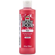 Apple Barrel Ready Pour for pouring 236 ml, red - Acrylic Paints