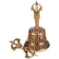 Etno tibetský zvonek 13,5 cm - Percussion