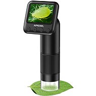 Apexel Mini Mini handheld 400-800X Microscope camera lens with screen & LED Light - Microscope
