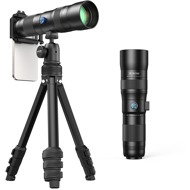 Apexel 20-60X Zoom Lens with Extendable Tripod - Phone Camera Lens