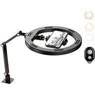 Apexel Clip Flexible Desk stand with ring light for overhead photography - Fotolicht