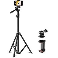 Apexel Upgraded Travel Tripod Stand - Quick release Mount +handle - Mounting Stand