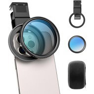 Apexel 67mm Variable ND2-32 Filter Kit for camera & smartphone - ND Filter