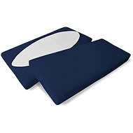 APOS Elastic sheet envelope cut dark blue - Bedsheet