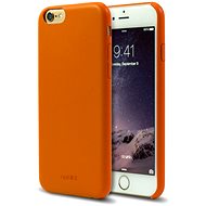 Aprolink Ultimate-thin leather back cover oranžové - Phone Case
