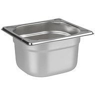 APS GN stainless steel 1/6, 17,6 x 16,2 cm, 100 mm, 1,6 l 81604 - Gastro Container