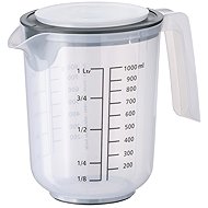APS MIXUP Odměrka s víkem transparentní  - Measuring Cup