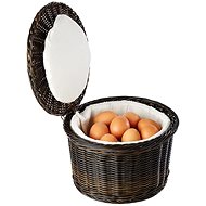 APS Košík na vejce PROFI LINE, tmavě hnědý 40299                    - Bread Basket