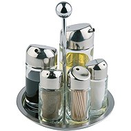 APS Meniscus set in swivel stand 40485 - Condiments Tray