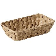 APS Twirl Basket, GN 1/4, Brown, 65 × 265 × 162 mm - Bread Basket
