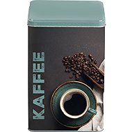 Kesper Metal Coffee Tin, Blue, 190 × 140 × 80 mm - Storage Jar