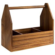APS Acacia Wooden table tray - Basket