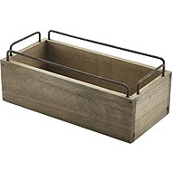 GenWare Wooden box, height 97 mm, length 250 mm, width 120 mm - Cutlery Stand