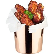 APS Stainless steel serving dish 450 ml, conical, copper - Container