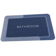 Verk Anti-slip microfiber bathroom mat blue - Bath Mat