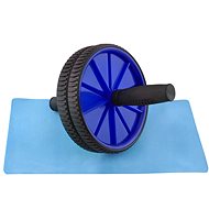 Spokey Twin Exercise Wheel + free mat - Exercise Wheel