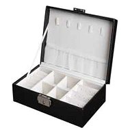 Verk 01783 Jewellery box SP01155 black - Jewellery Box