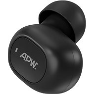 AlzaPower Shpunty, Black - Left Headphone - Headphone Accessory