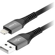 AlzaPower AluCore USB-A to Lightning (C189) Ultra Durable 1m tmavo sivý - Dátový kábel