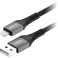 AlzaPower AluCore USB-A to Lightning (C189) Ultra Durable 2m sötétszürke - Adatkábel