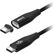 AlzaPower MagCore USB-C to USB-C 100 W 1 m čierny - Dátový kábel