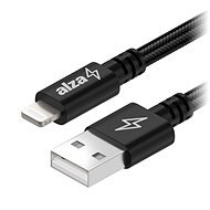 AlzaPower AluCore USB-A to Lightning MFi (C189) 0.5m, fekete - Adatkábel