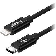 AlzaPower Core USB-C to Lightning MFi 0.5 m čierny - Dátový kábel