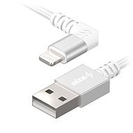 AlzaPower 90Core USB-A to Lightning MFi 1m strieborný - Dátový kábel