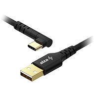 AlzaPower 90AluCore USB-A to USB-C 2.0, 1m - schwarz - Datenkabel