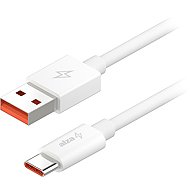 AlzaPower Core USB-A to USB-C Xiaomi Mi Turbo Charge 6A 120W 2m white - Data Cable