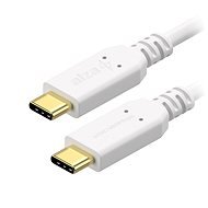 AlzaPower Core USB-C to USB-C 2.0 60W 1m biely - Dátový kábel