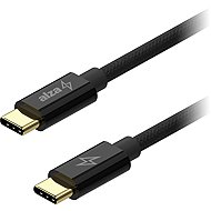 AlzaPower CompactCore USB-C to USB-C 2.0, 100W, 1m - black - Data Cable