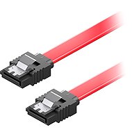 AlzaPower SATA 3.0 6Gbps 0,3m rot - Datenkabel