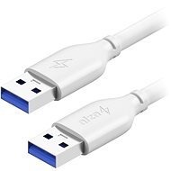 AlzaPower Core USB-A (M) to USB-A (M) 3.0, 0,5m, fehér - Adatkábel