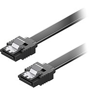 AlzaPower SATA 3.0 6Gbps 0.5m black - Data Cable