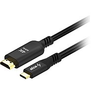 AlzaPower AluCore USB-C to HDMI 4K 3m black - Video Cable