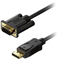 AlzaPower Core DisplayPort to VGA FullHD 1m black - Video Cable