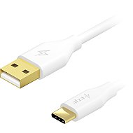 AlzaPower 2-Pack Core Charge USB-A to USB-C 2.0 1m white - Data Cable