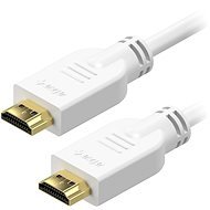 AlzaPower Core HDMI 1.4 High Speed 4K, 15m, White - Video Cable