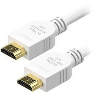 AlzaPower Core Premium HDMI 2.1 High Speed 8K 1 m biely - Video kábel
