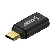 AlzaPower Micro USB-B 2.0 (M) auf USB-C (F) - Adapter