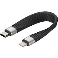 AlzaPower FlexCore USB-C to Lightning MFi Black - Data Cable