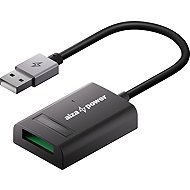 AlzaPower USB-A 3.2 Gen 2 (M) to M.2 NVMe & SATA 0.2m černý - Adapter