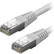AlzaPower Patch CAT5E FTP 0,5 m, szürke - Hálózati kábel