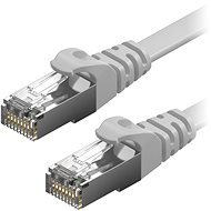 AlzaPower Patch CAT6 FTP Flat 1m, szürke - Hálózati kábel